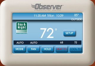The new Observer� touchscreen communicating wall control can make installation�and sales�a whole lot easier.