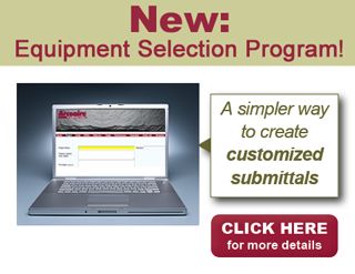 New Equipment Selection Program website streamlines the process.