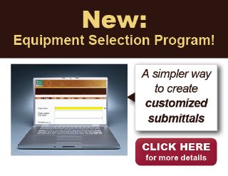 New Equipment Selection Program website streamlines the process.