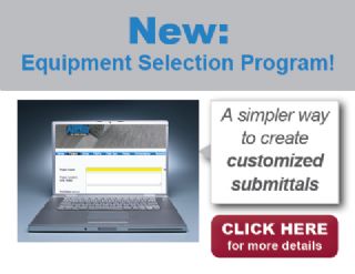 New Equipment Selection Program website streamlines the process.